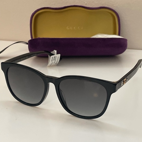 Authentic Gucci 56mm round sunglasses